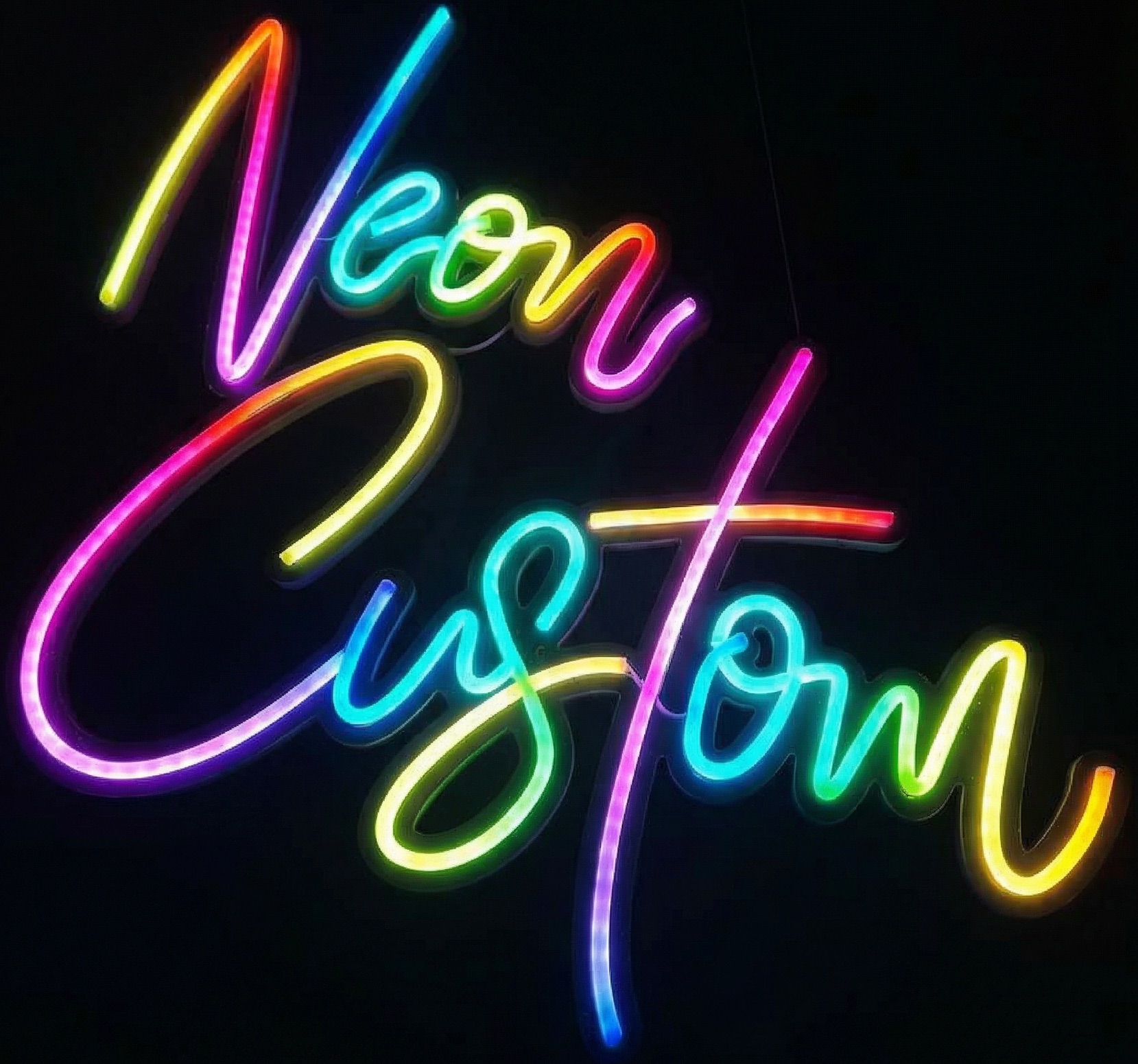 שלטי ניאון LED בעיצוב אישי - ניאון קאסטום